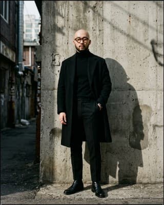 올 블랙 셋업의 정석